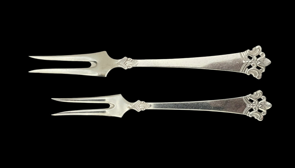 Anitra mellomstor koldtgaffel 13.5 cm i 830s av Th Olsens Eftf