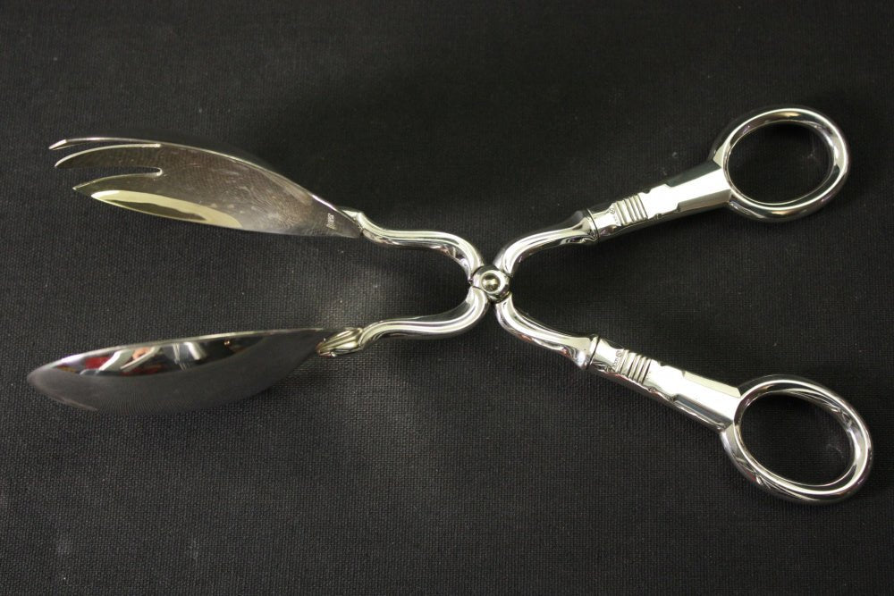 Bankett sølv salat klype 21.5 cm