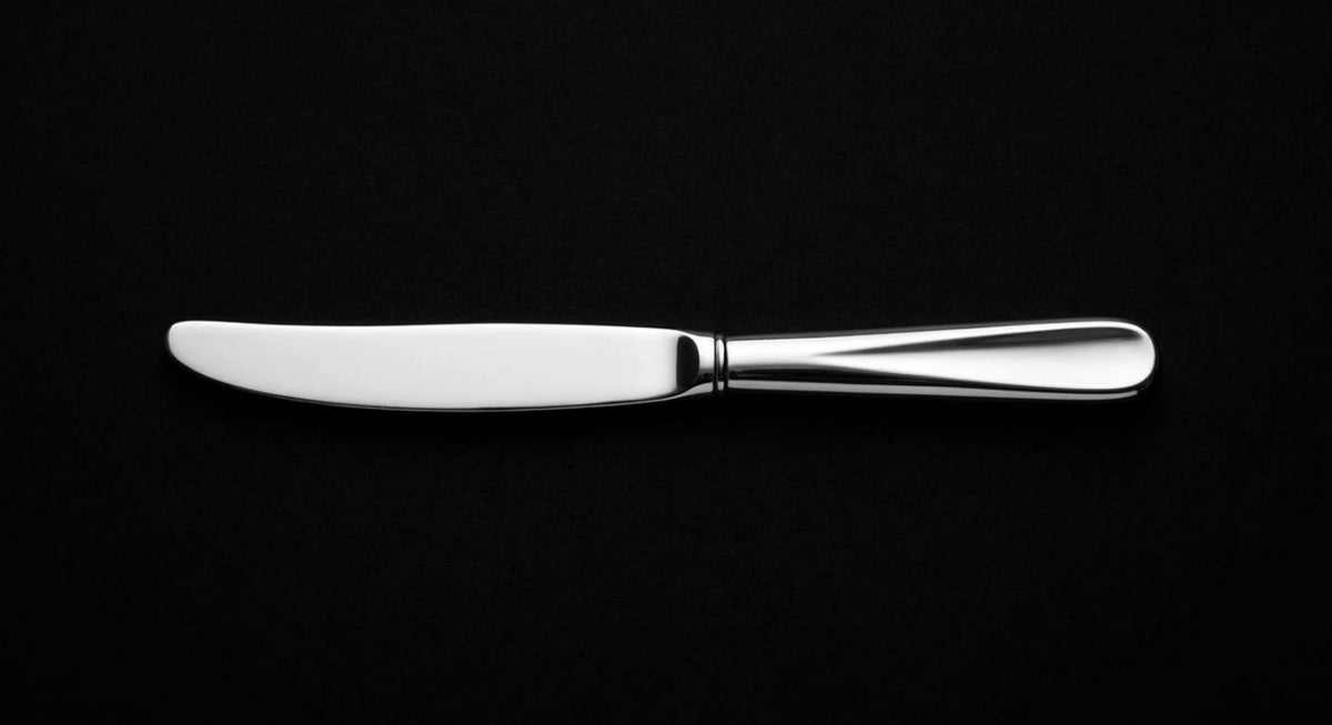 Måne sølv frukt kniv