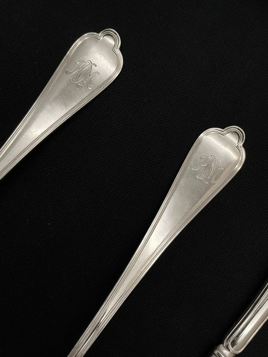 Riflet Sølvbestikk Gravering