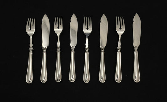 Rosendal Sølvbestikk Fiskebestikk bakside