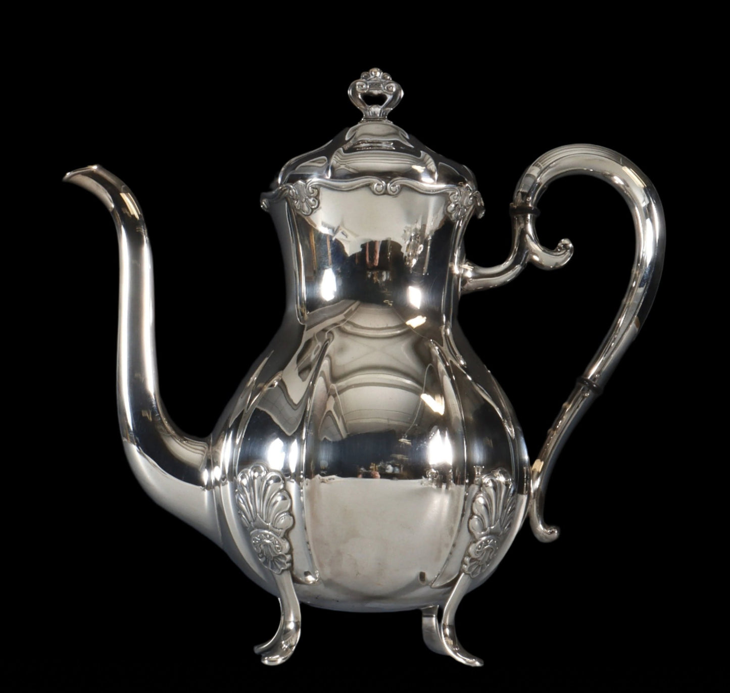 Kaffekanne i mønsteret Slottssølv