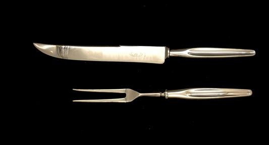 Aase Sølvbestikk Transjerkniv og Transjergaffel