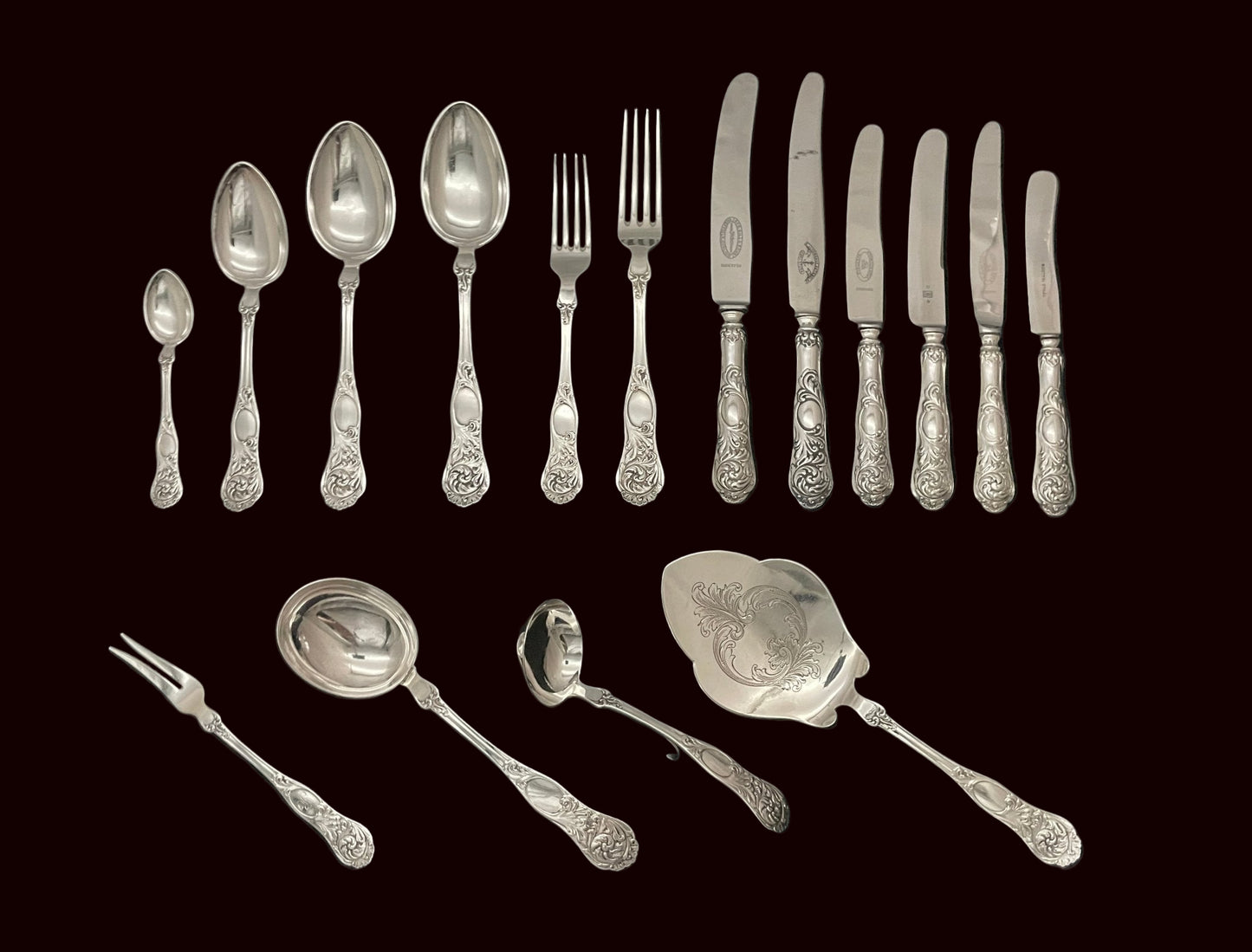 Bonderokokko Sølvbestikk Bestikk