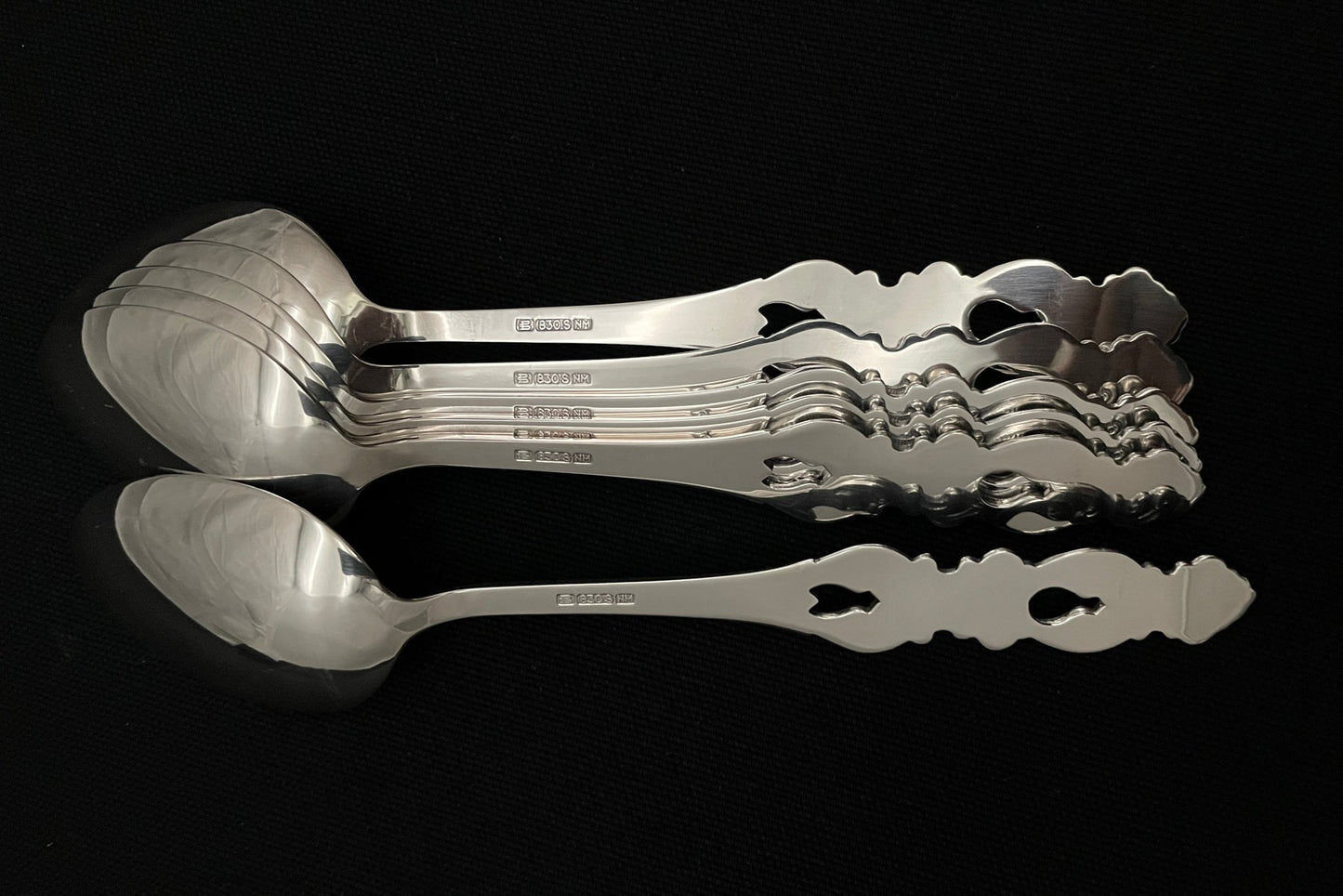 Dala Sølvbestikk Skje bakside