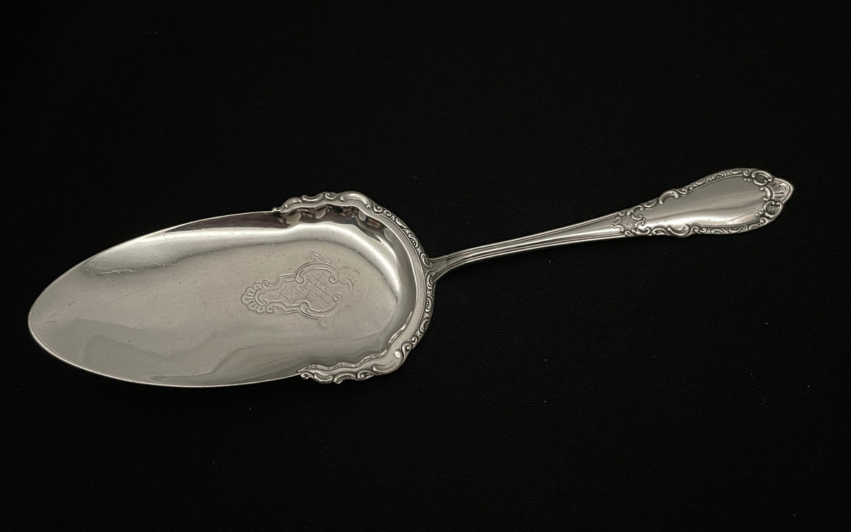 Edel sølv stor kakespade 25.5 cm av Magnus Aase og Th Olsens Eftf