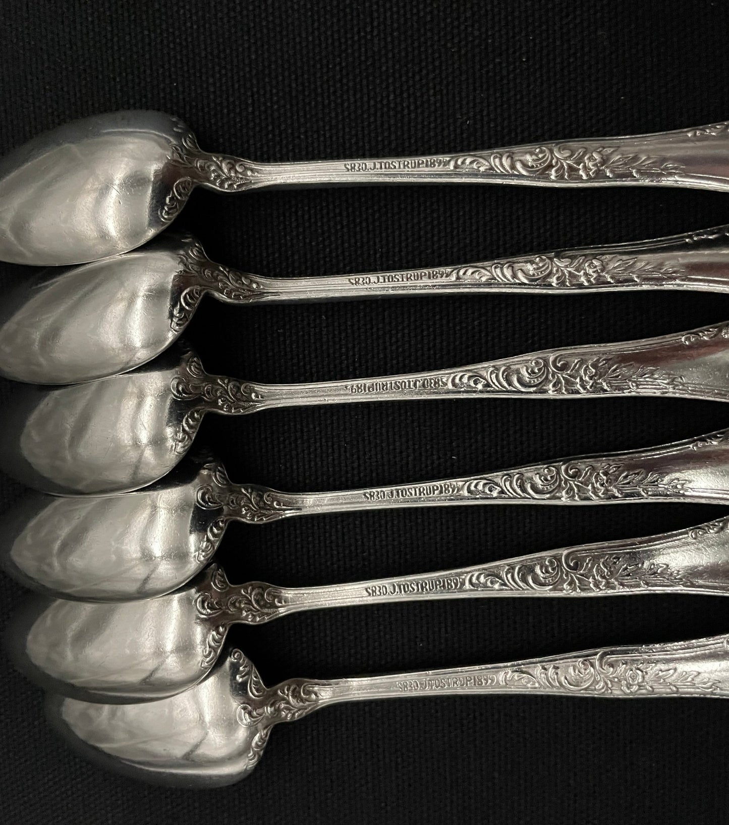 Facon 700 Sølvbestikk Skje Stempel Tostrup