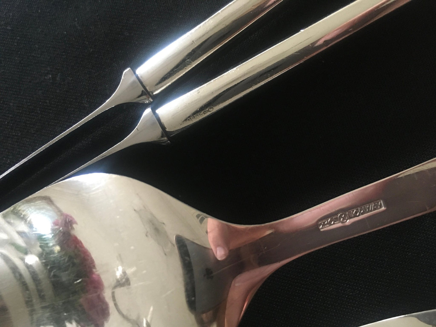 First Lady sølv bestikdeler i 830s av Nils Hansen Sølvvarefabrikk AS