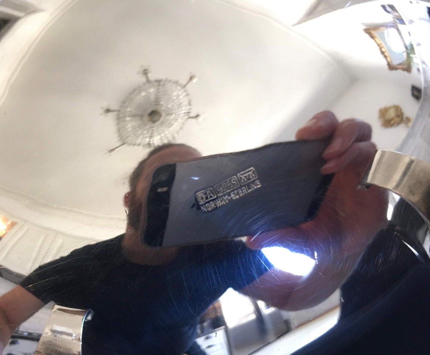 Kaffekanne sett i 925s av David Andersen Sterling Sølv