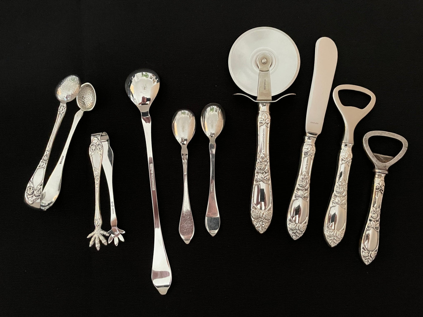 Upphöjd Rose silver winder, senapssked och div i 830s