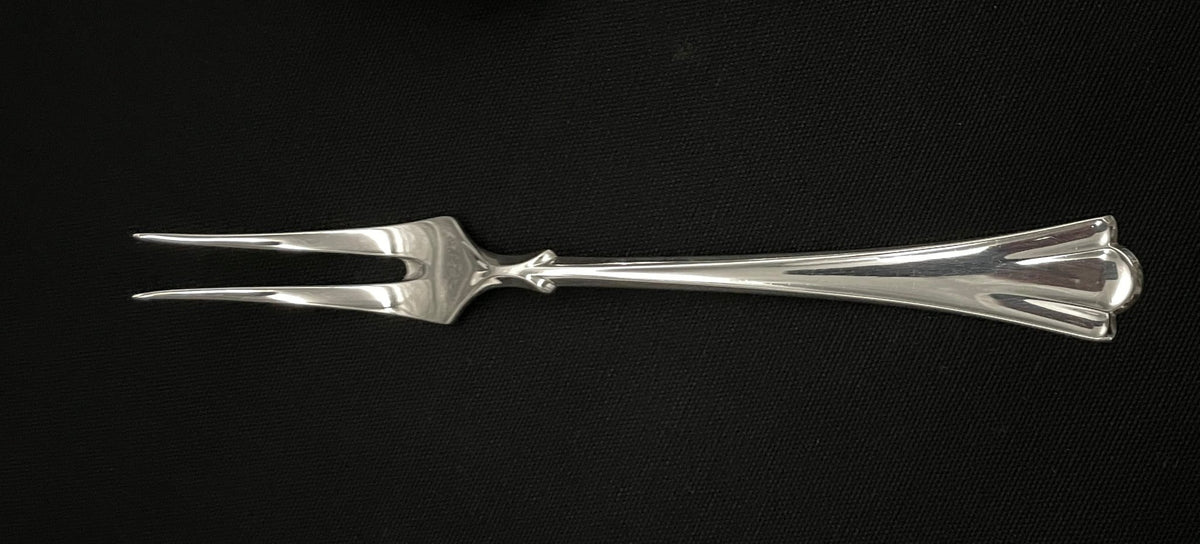 Lilje sølv anretnings gaffel 22.5 cm i 830s av Magnus Aase og Th Olsens Eftf