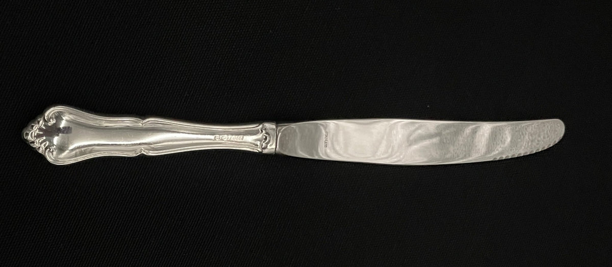 Martha sølv stor kniv med skjæretagg 23.3 cm