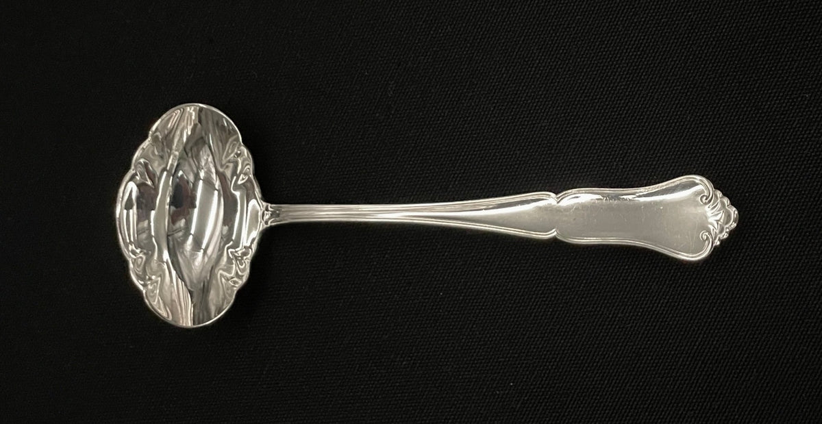 Martha sølv sauseøse med krok 17.5 cm