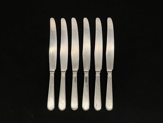 Old English silver knives 830s by David Andersen