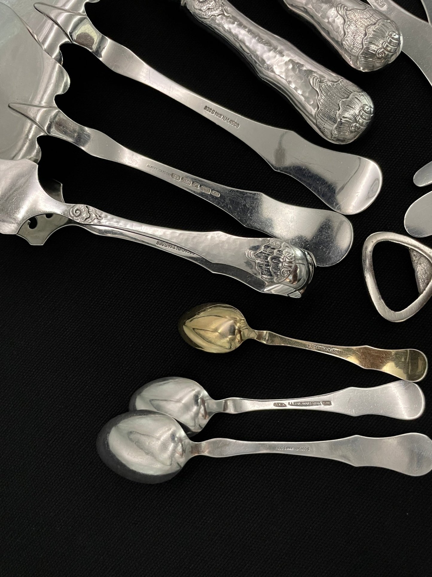 Norrøna silver cutlery in the 830s by David Andersen 1920