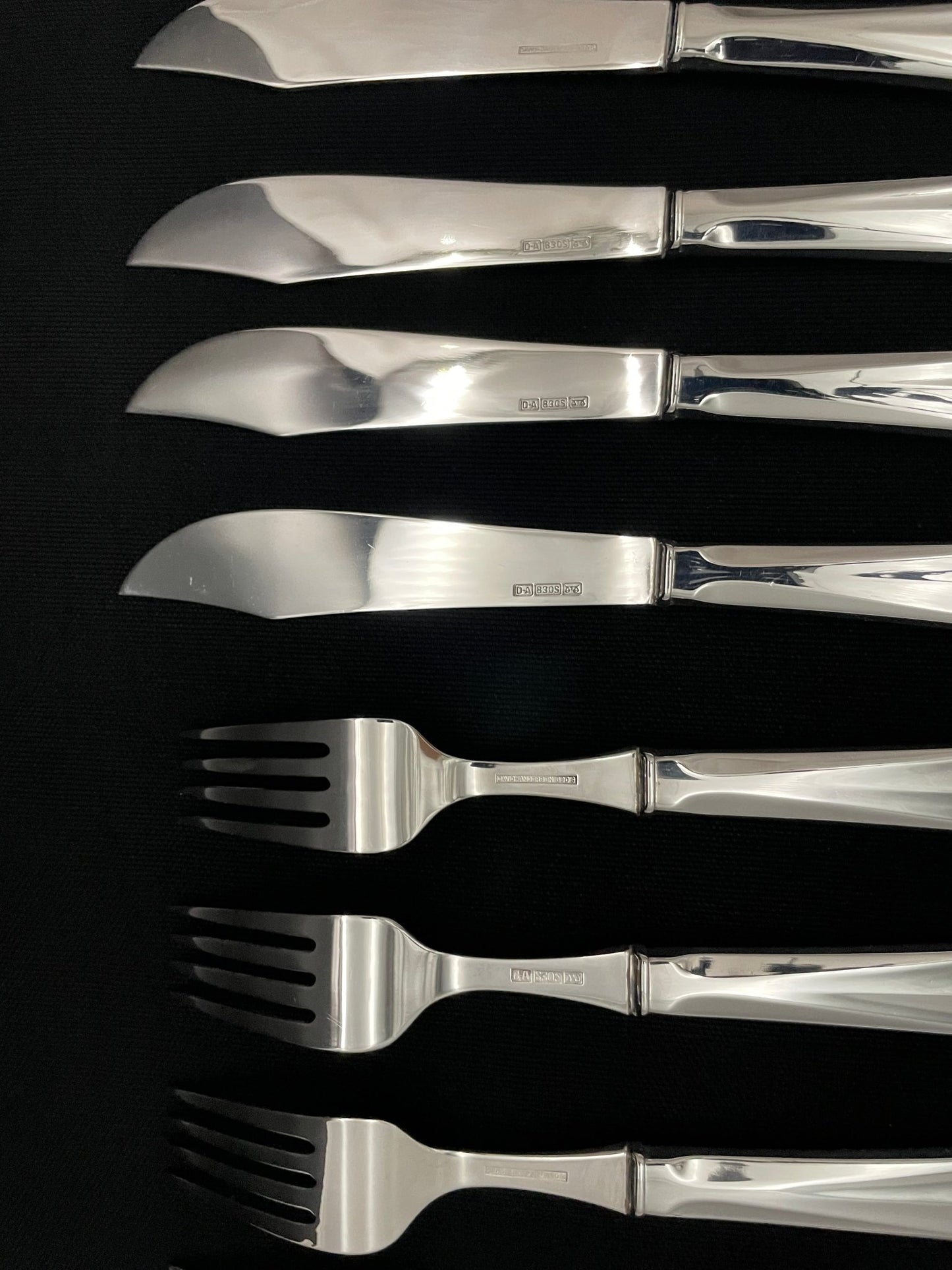 Rådhus med Fan fiskebestick på 830-talet av David Andersen