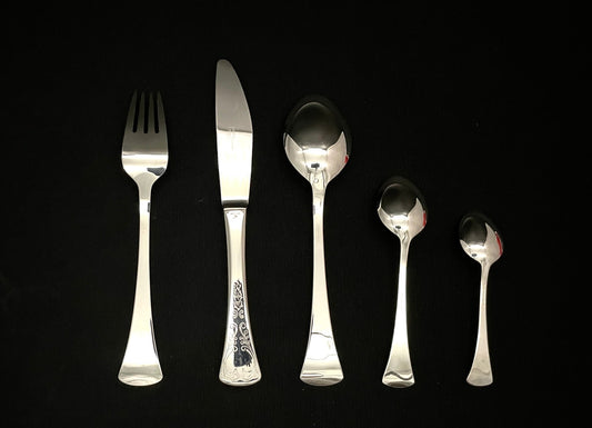 Commemorative silver cutlery in the 830s and 925s by the Mylius Brothers