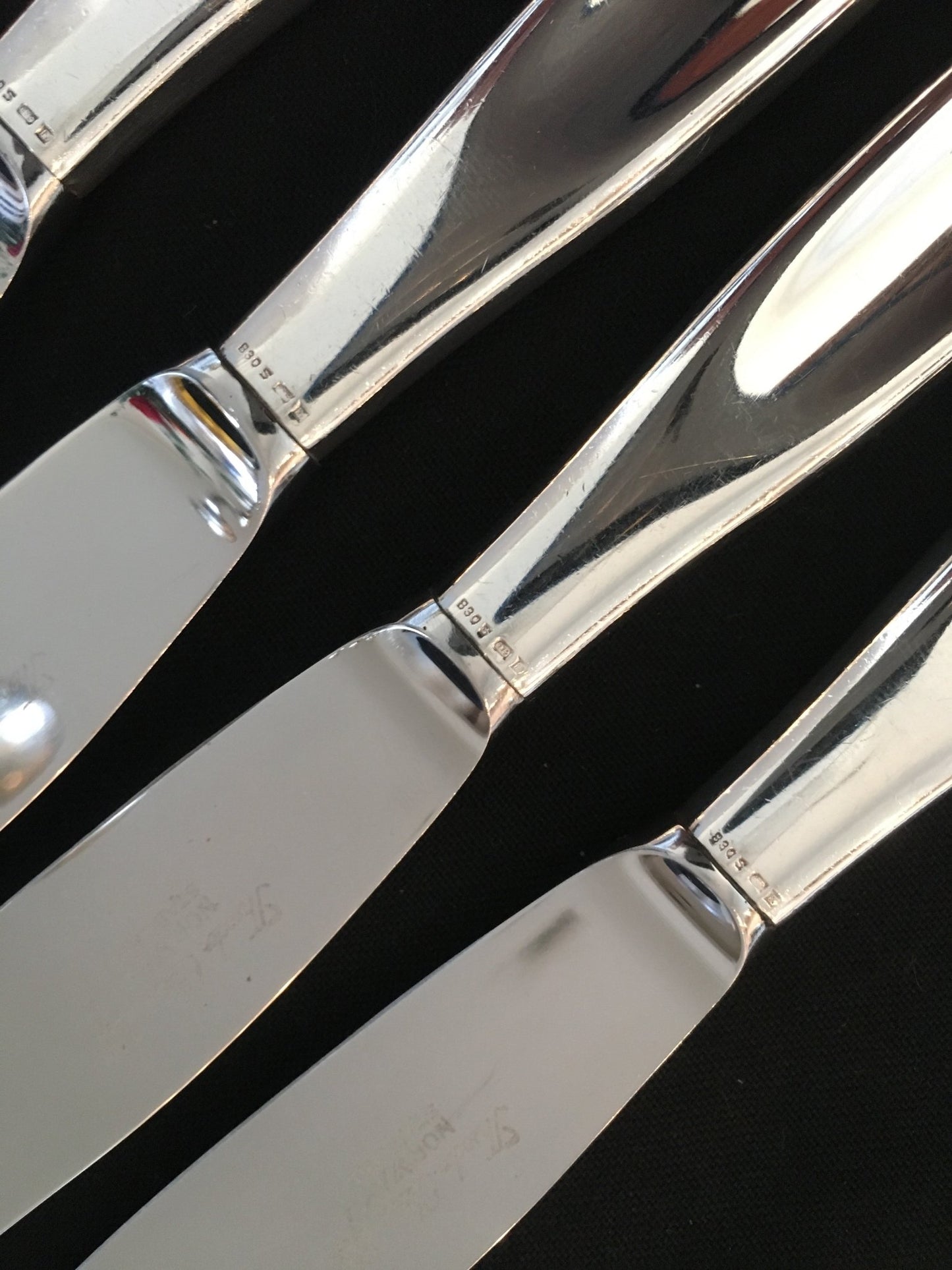 Aase sølvbestik i 830'erne af Th Olsens Eftf