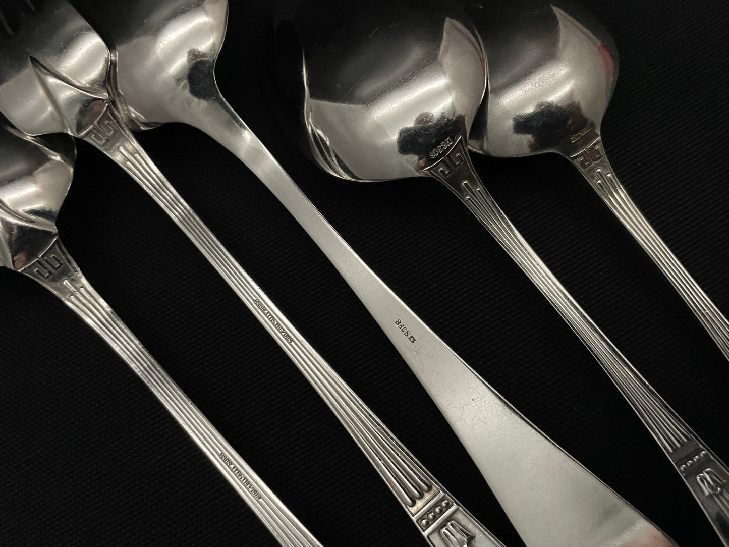 Facon 1500 silverware in 830s by Tostrup