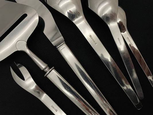 Polarsilverbestick på 830-talet av Nils Hansen Sølvvarefabrikk ASi