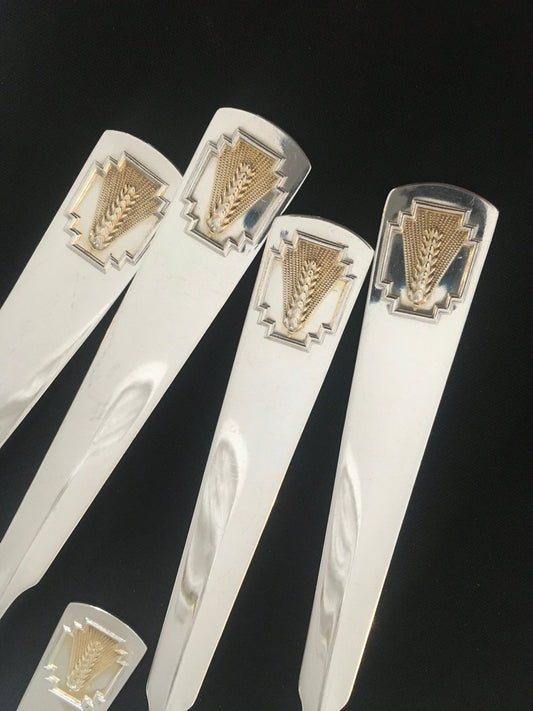 Bondesylv bonde silver i 830s av Th Marthinsen.