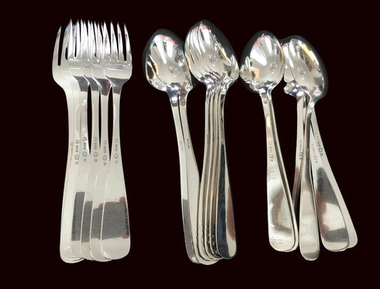 Slottssølv Sølvbestikk Bakside Stempel