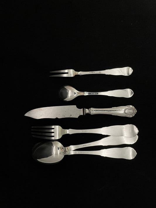 Sogne Sølvbestikk Bakside