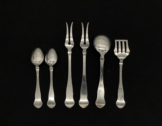 Ukjent Sølvbestikk Bakside