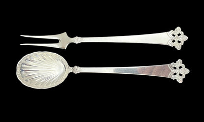 Anitra Sølvbestikk Anretningsskje og Anretningsgaffel