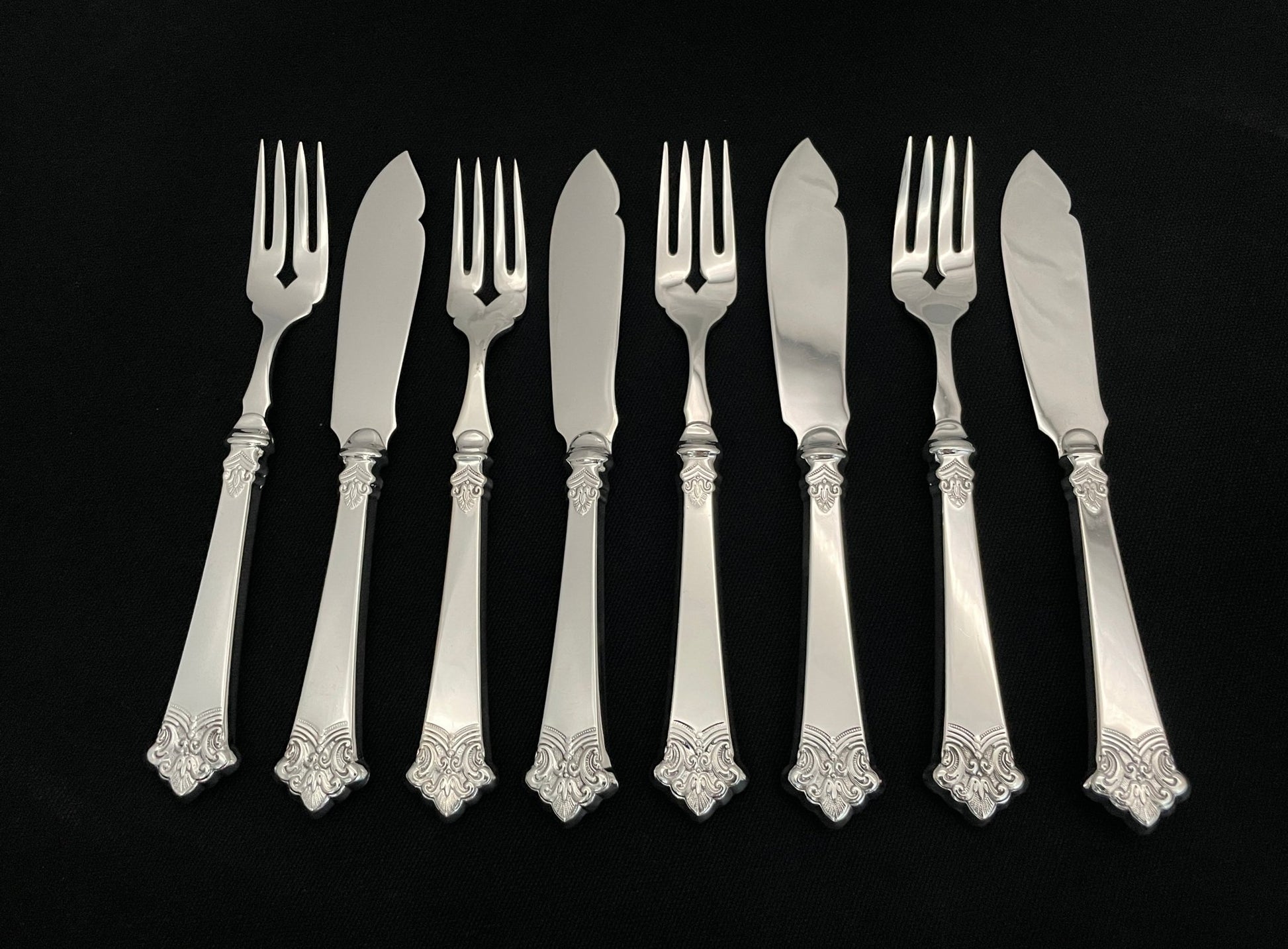 Anitra Sølvbestikk Fiskekniv og Fiskegaffel