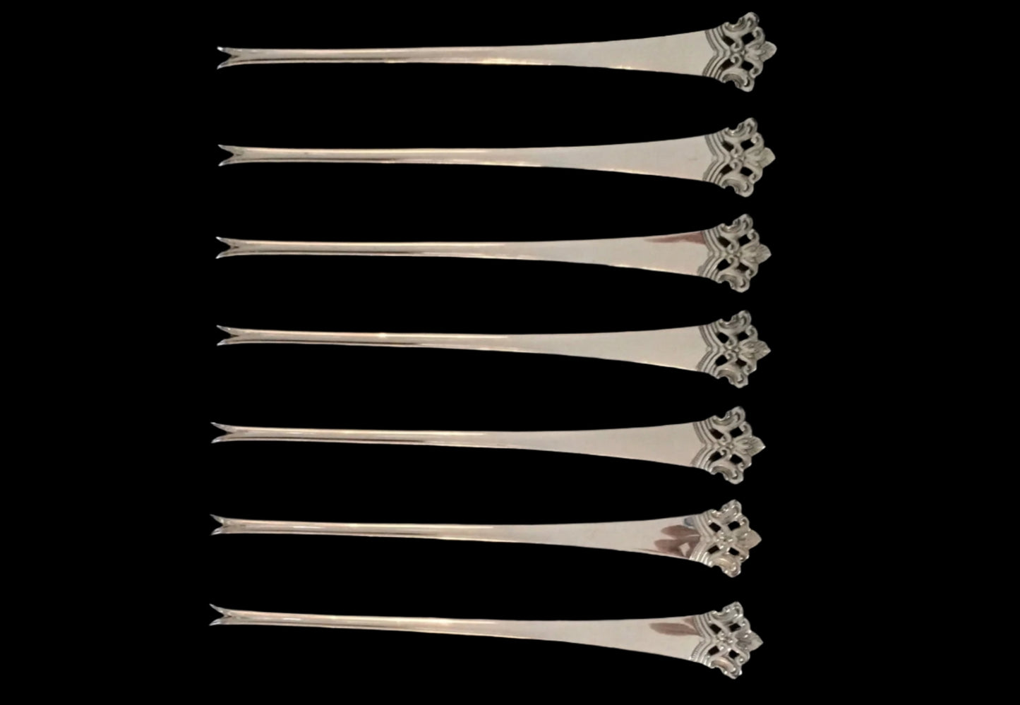 Anitra Sølvbestikk Hummergaffel Skalldyr gaffel