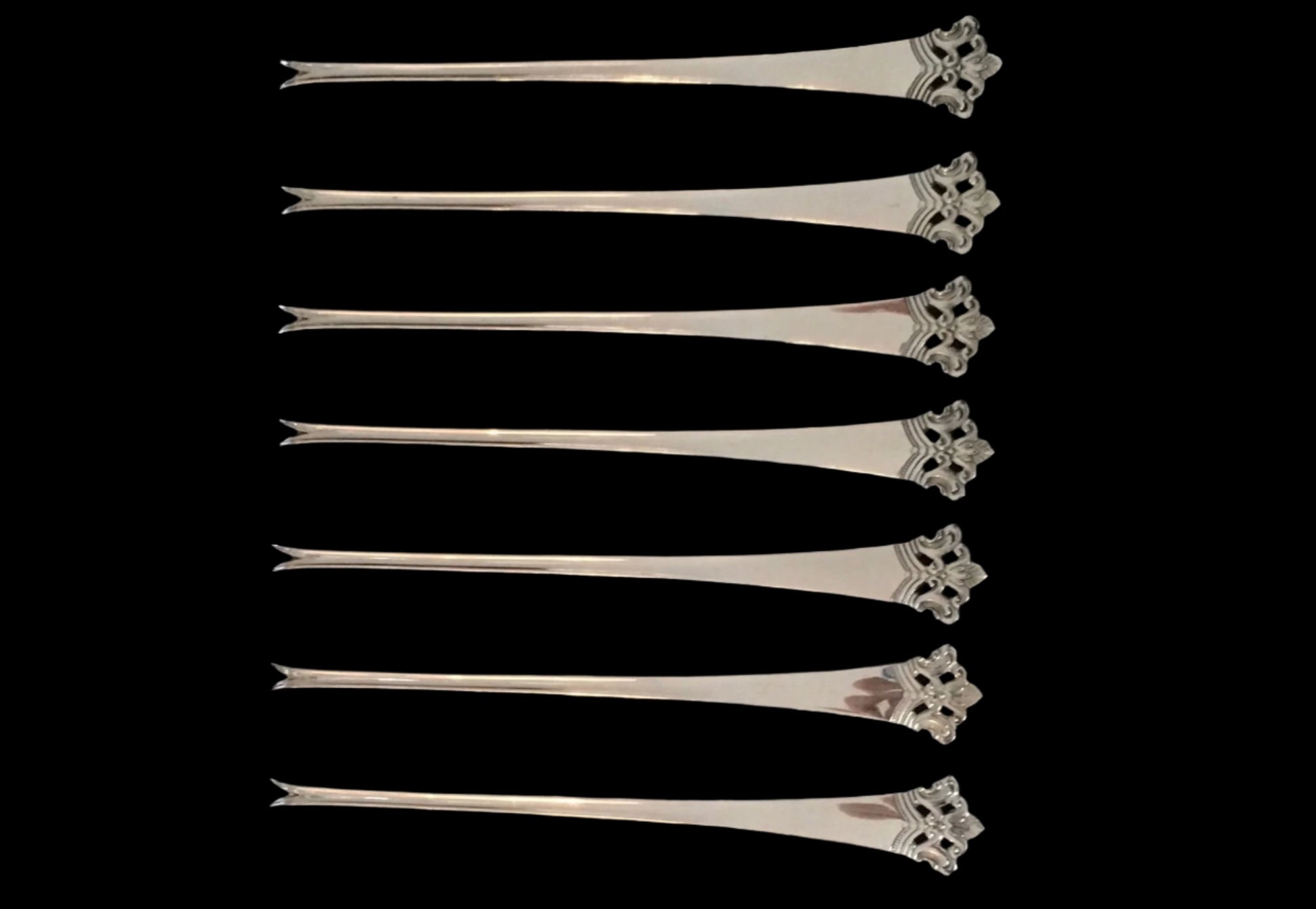 Anitra Sølvbestikk Hummergaffel Skalldyr gaffel