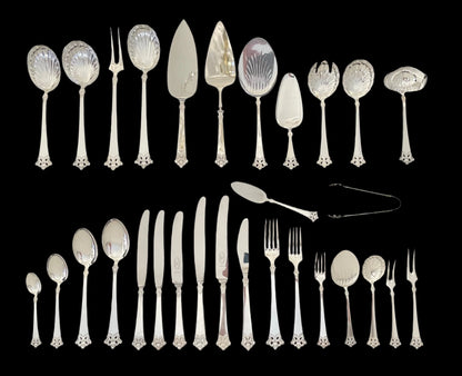 Anitra sølvbestikk spisebestikk og serveringsdeler