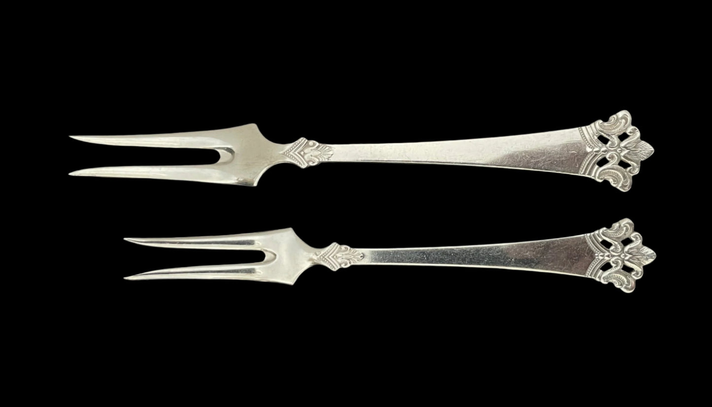 Anitra Sølvbestikk stor koldt gaffel og liten koldtgafel