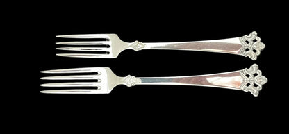 Anitra Sølvbestikk stor spisegaffel og liten gaffel