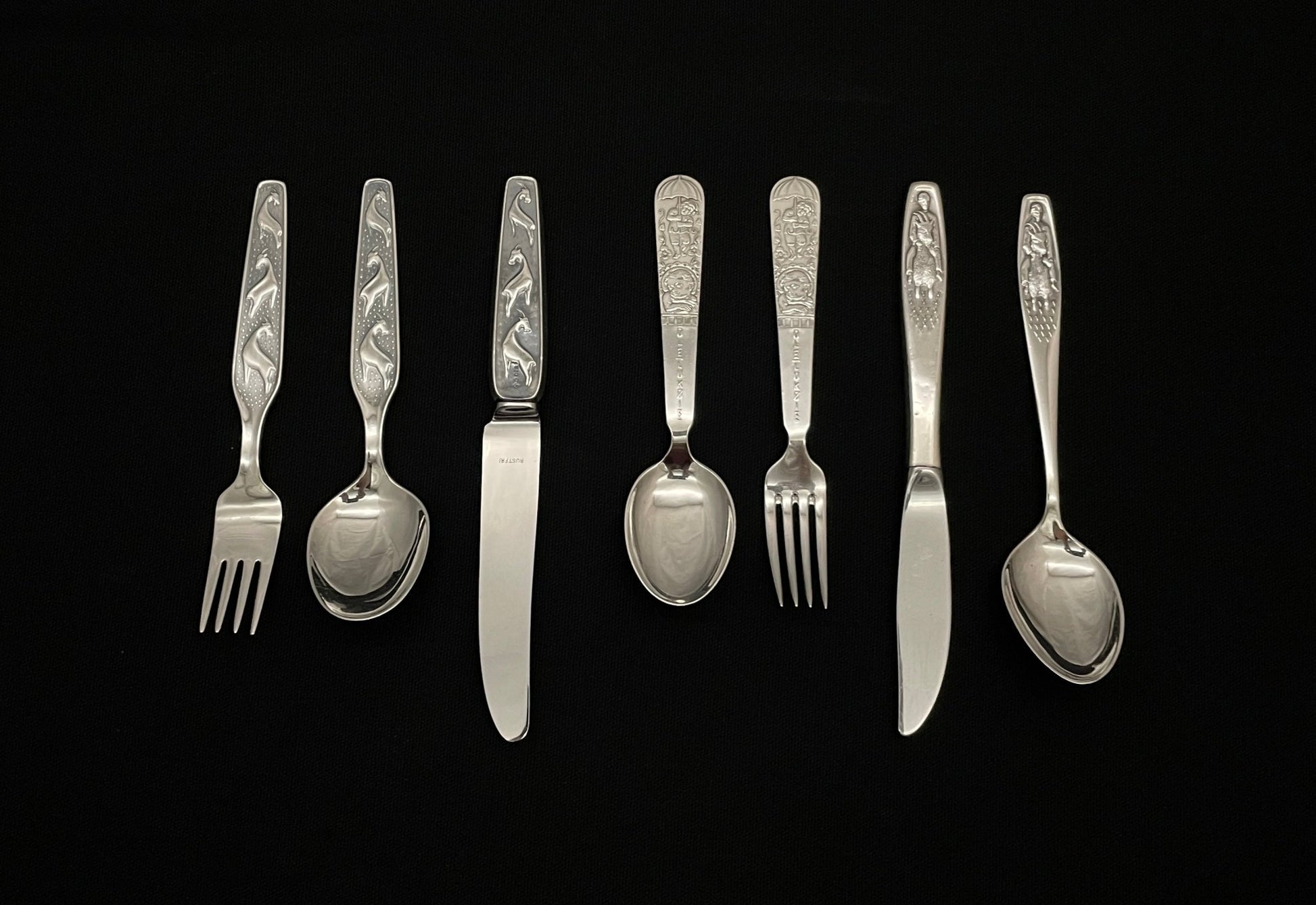 Barne Sølvbestikk Samlebilde