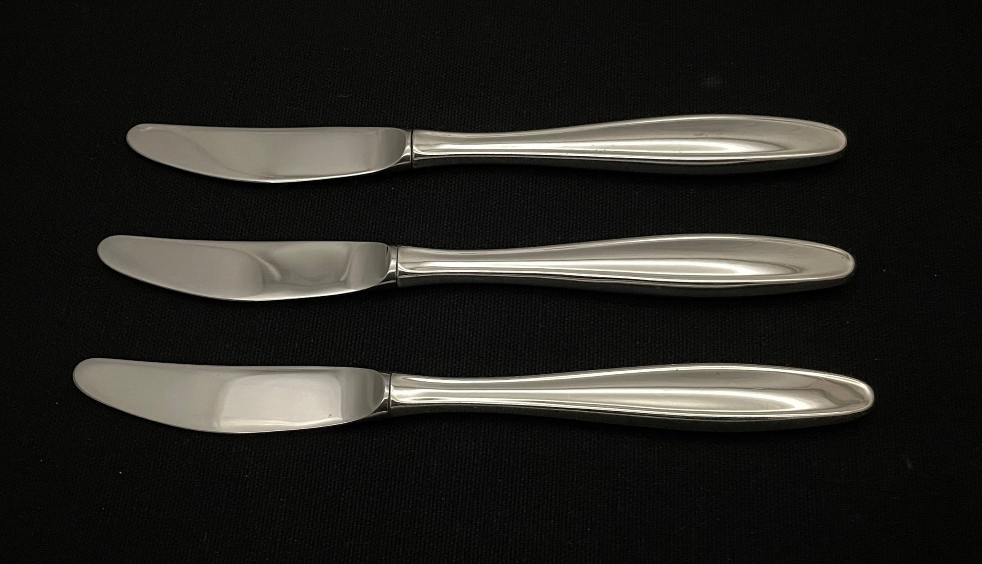 Brude sølvbestikk kniv langt skaft