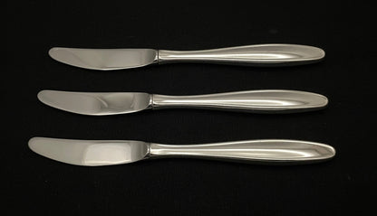 Brude sølvbestikk kniv langt skaft