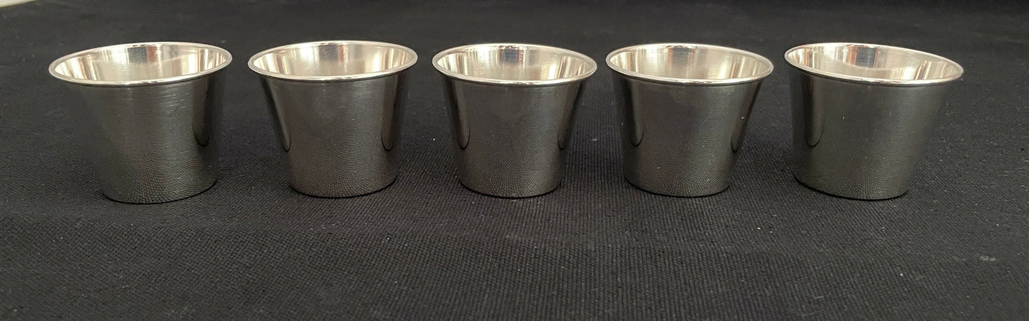 Drammeglass Akkevittglass fra siden