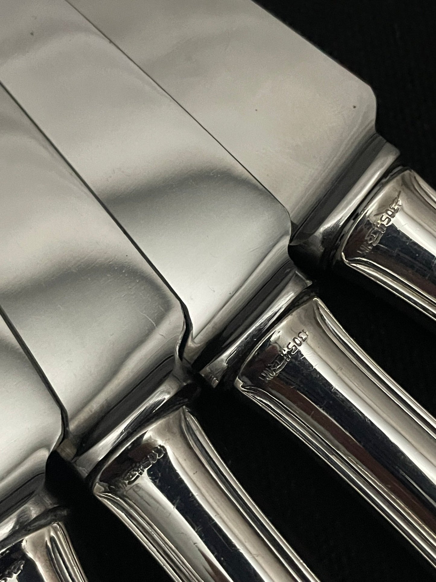 Edel Sølvbestikk Kniv stempel