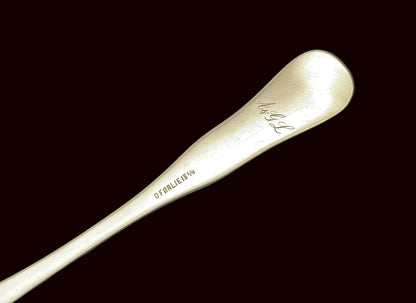 Fiskespade O Førlie gravering