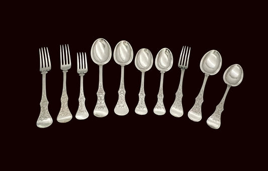 Flat Rose Sølvbestikk 830s