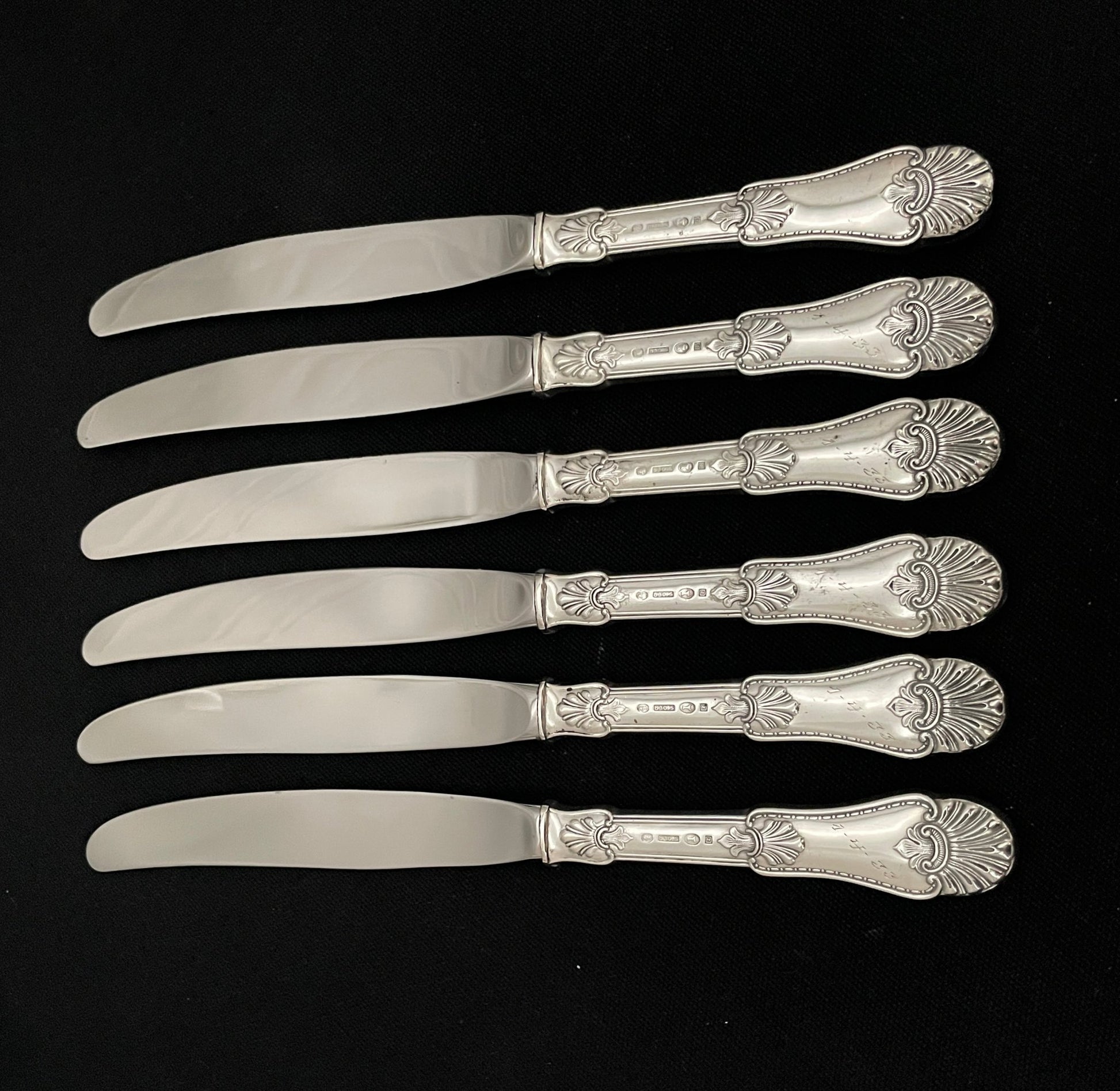 Gammel Bankett sølvkniv 830s – detaljbilde 4