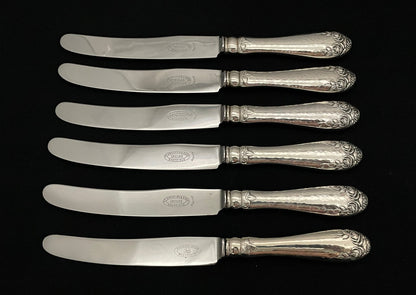 Hamret Rose sølvbestikk kniv