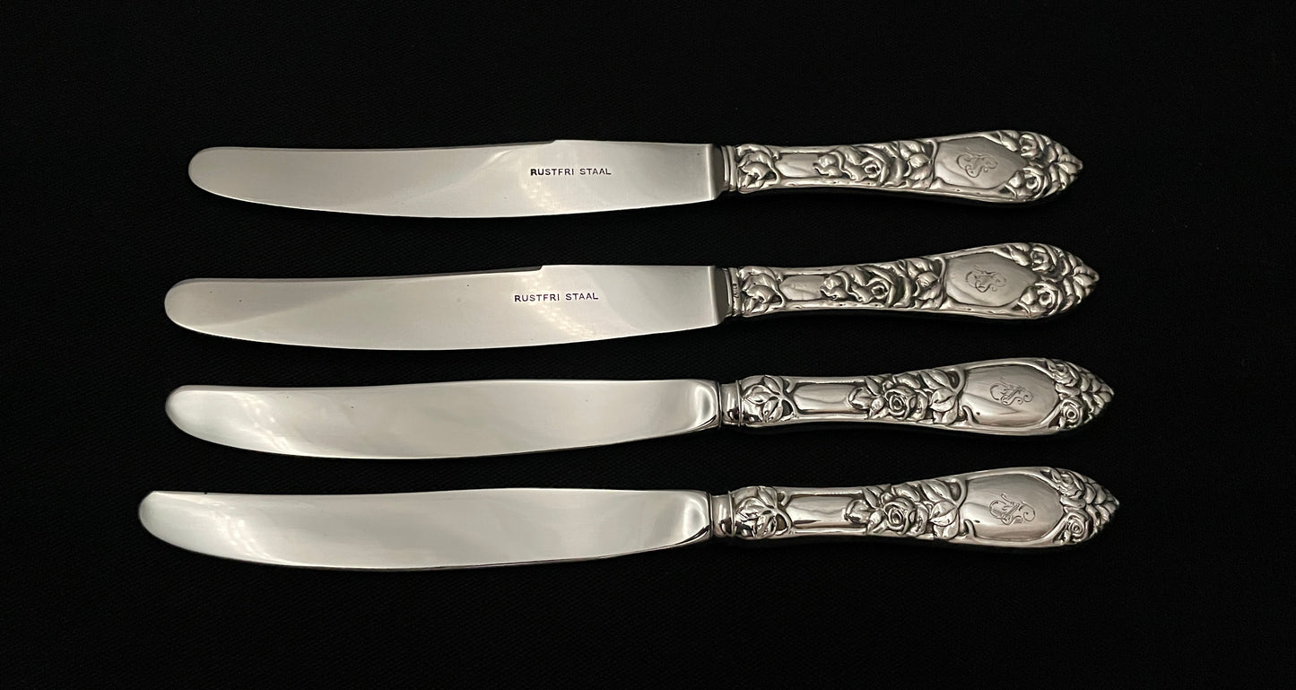 Store kniver i Opphøyet Rose 830s av Th Marthinsen del 2