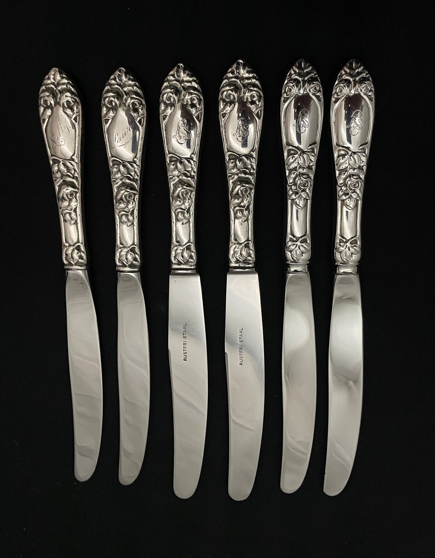 Store kniver i Opphøyet Rose 830s av Th Marthinsen del 2