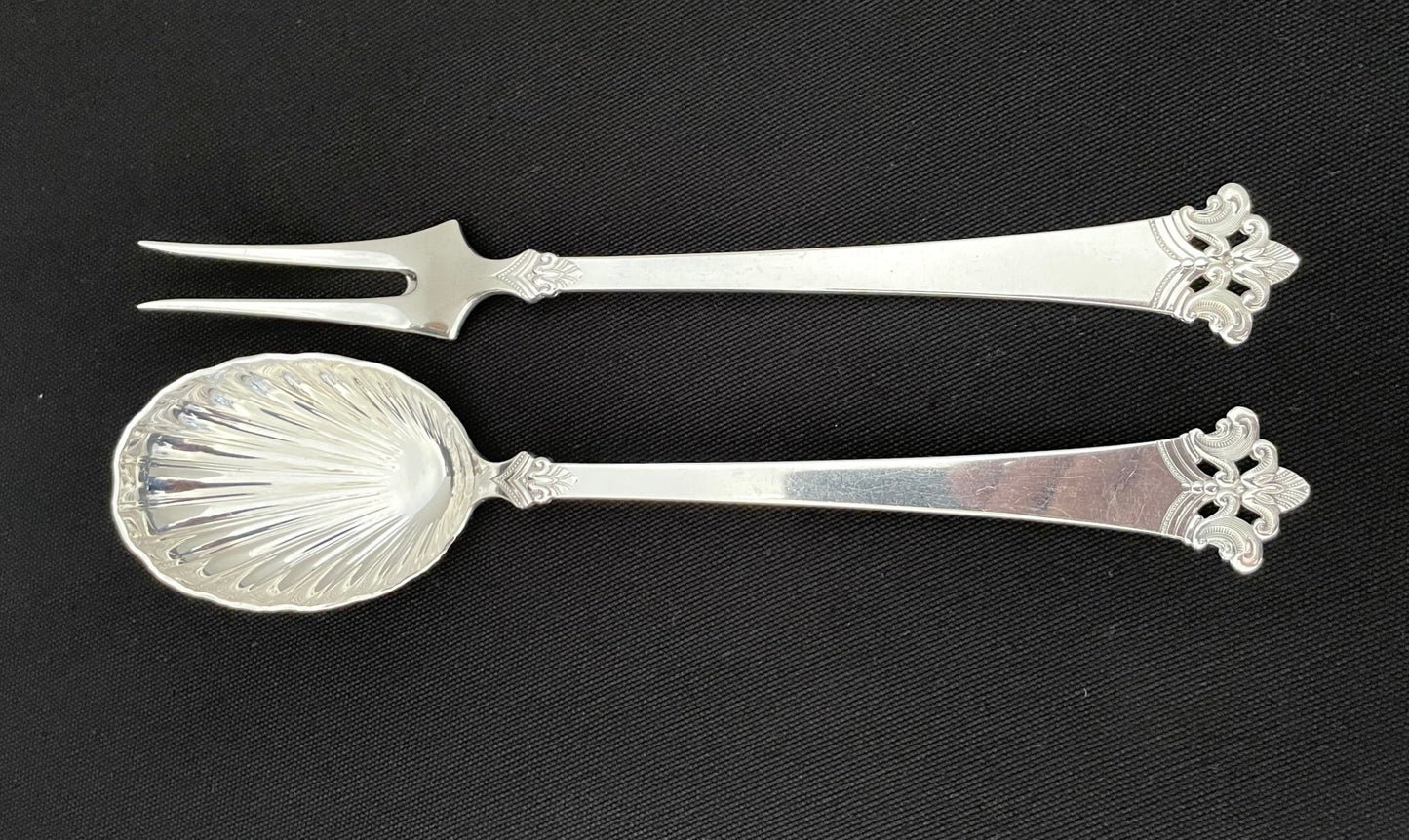 Anitra silver cutlery in 830s older and newer models by Th Olsens Eftf