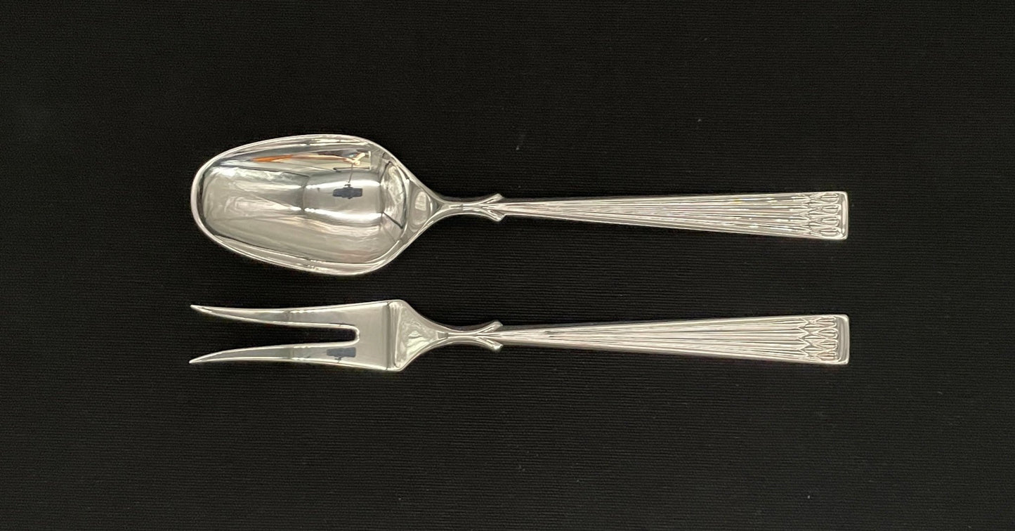 Arve sølvbestikk i 830s av Th Marthinsen