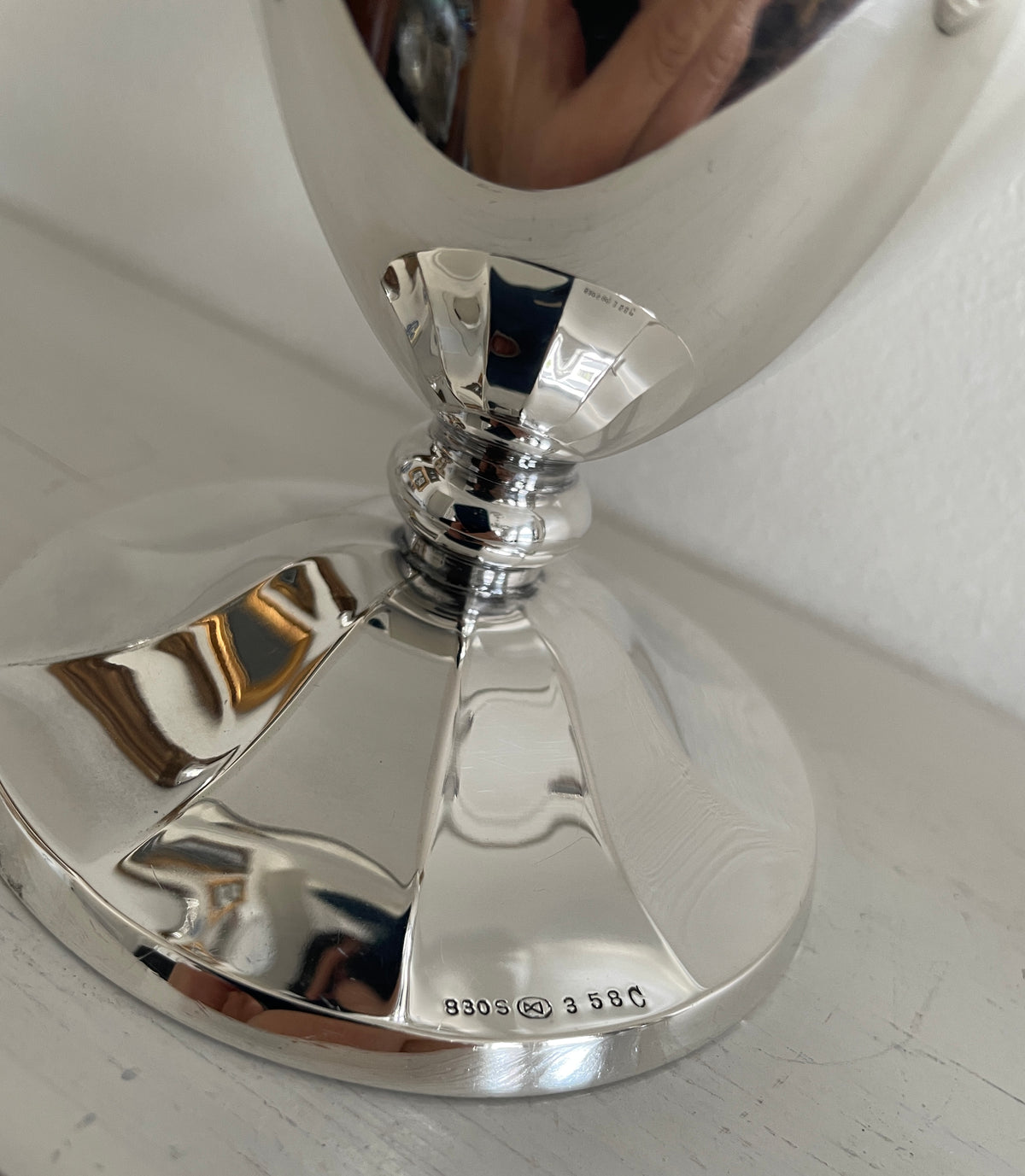 Sølv vaser i 830s av Th Marthinsen