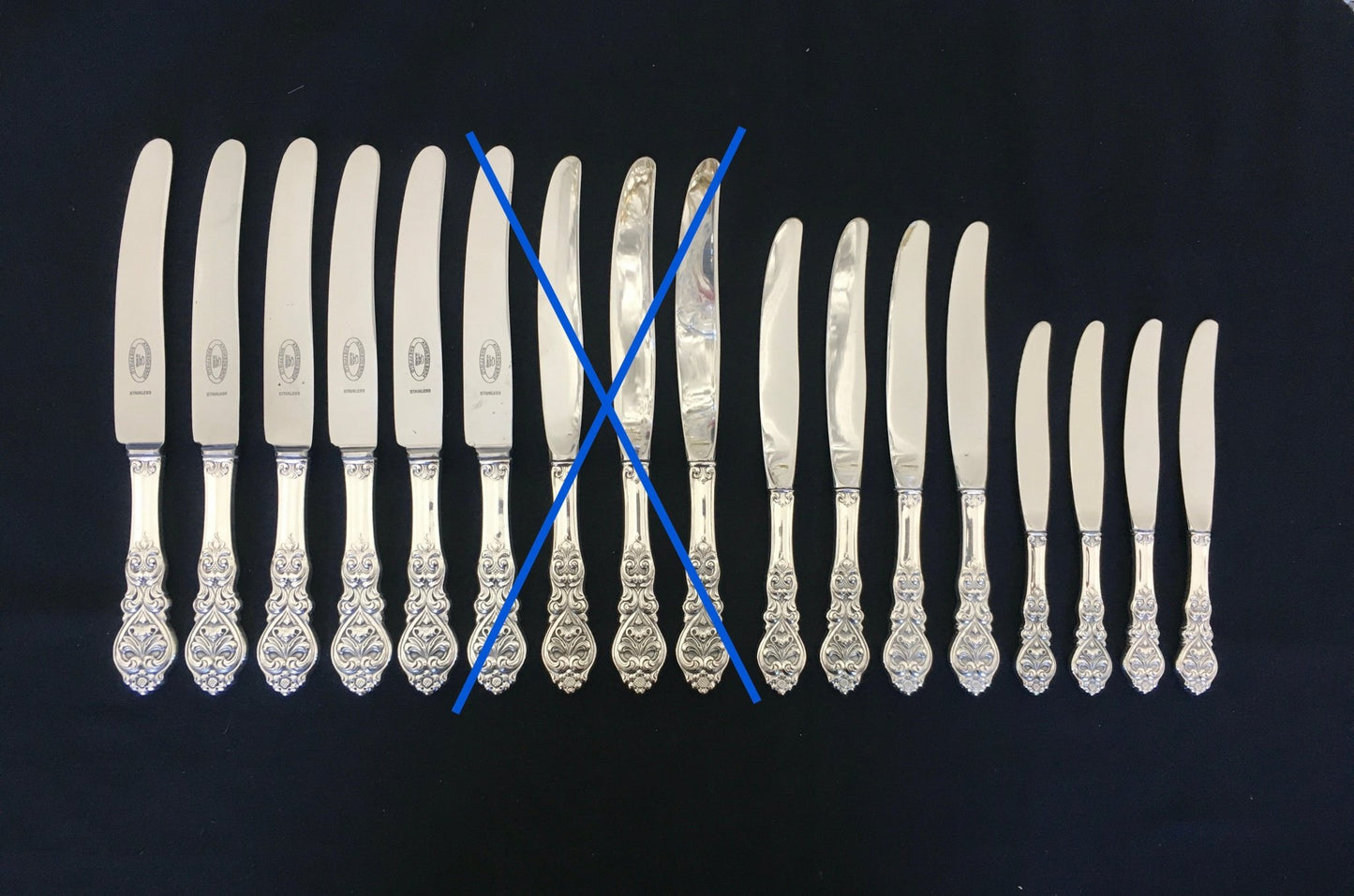 Valdres silverbestick på 830-talet av Th Marthinsen